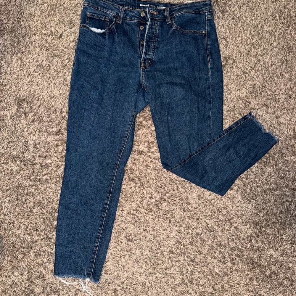 Old Navy Dark Blue Jeans O.G. Straight